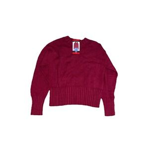 NWT Women's Red GAP Crewneck Sweater Size XS $79